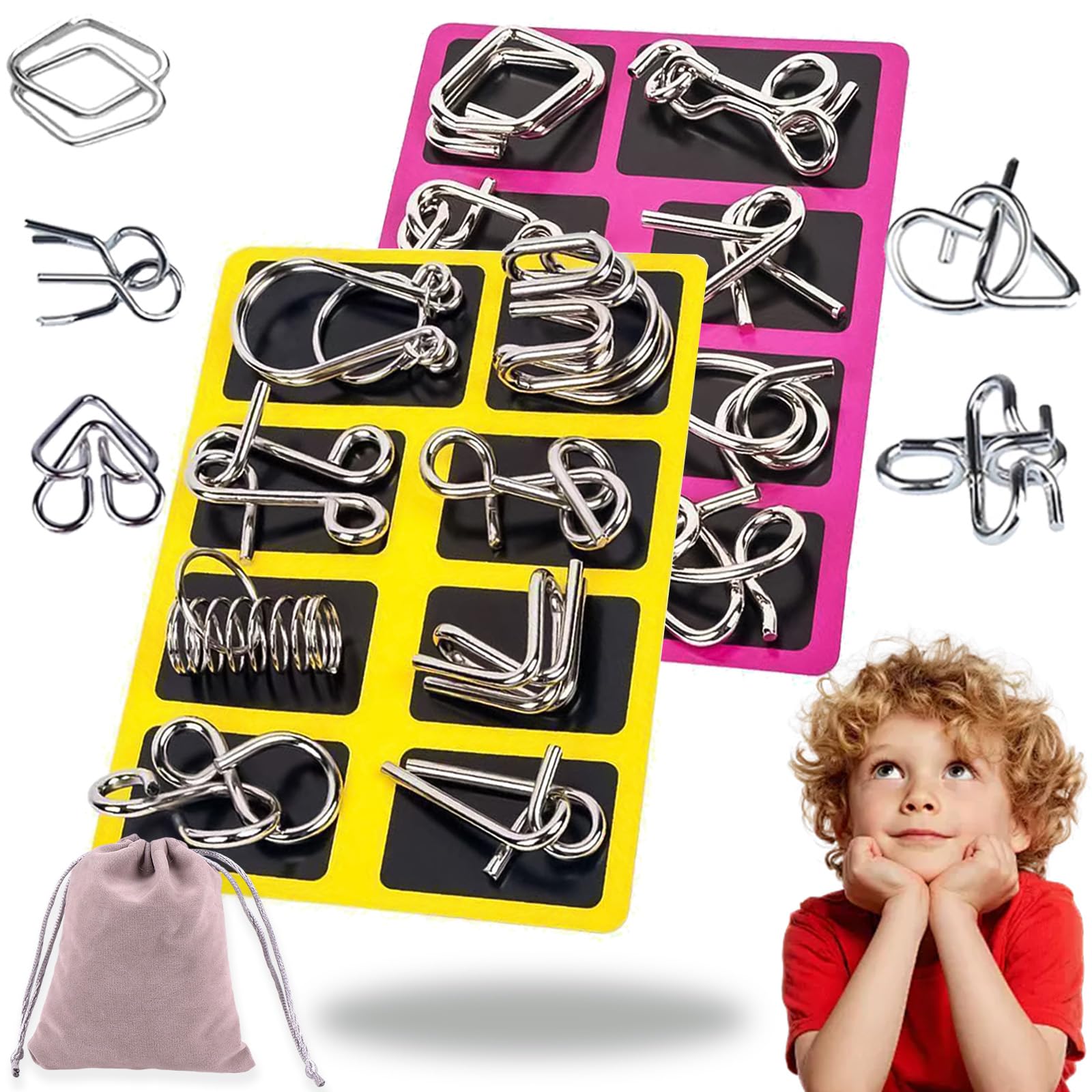 Amazon.com: Metal Montessori Puzzle Solving, Metal Montessori